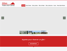 Tablet Screenshot of gites-mont-saint-michel.com